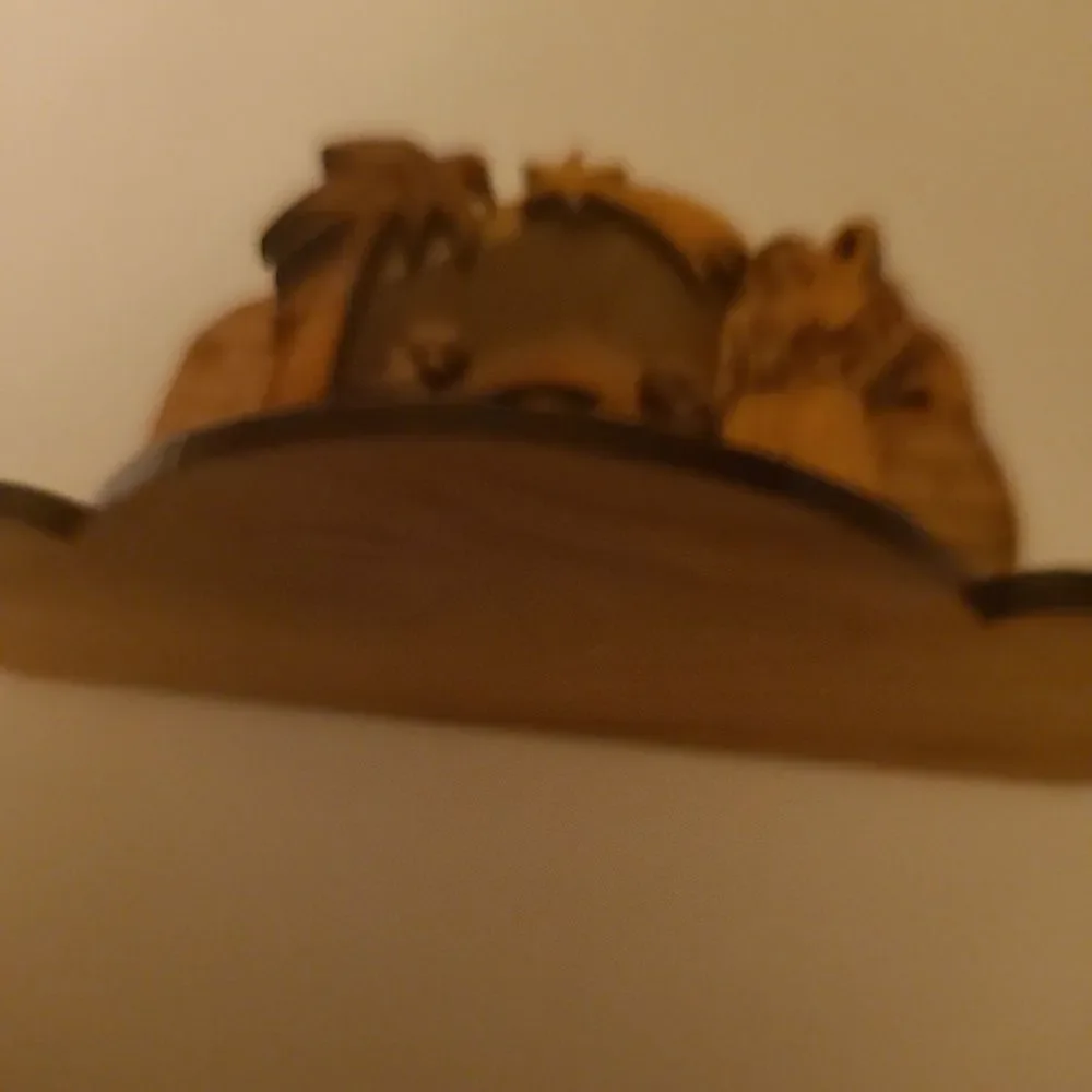 Miniature Wooden Nativity Set